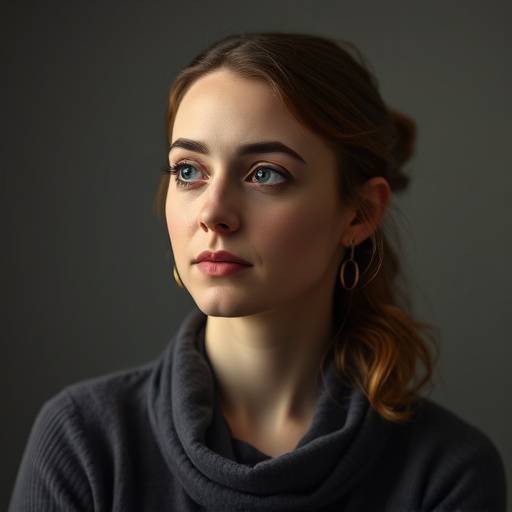 Portrait d'Isabelle Dupuis, spécialiste de l'interprétation théâtrale.